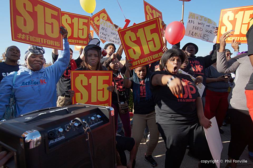 FLOC Stands In Solidarity With Fast Food Workers On Strike
